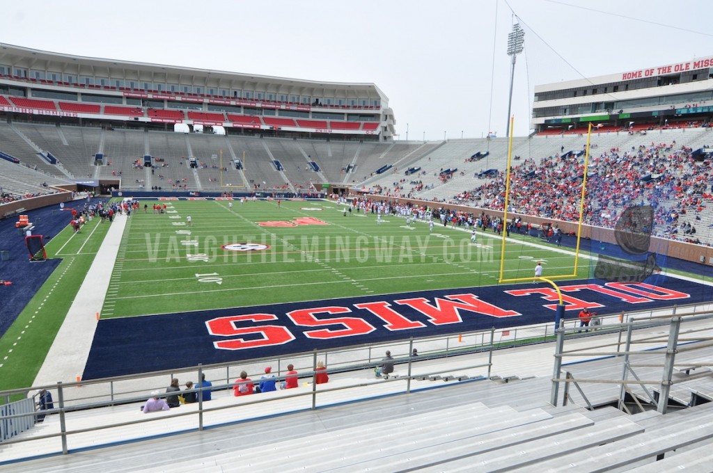 Seating Section 105 | Vaught-Hemingway Stadium | Ole Miss Football