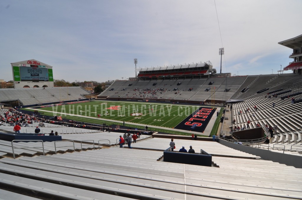 Seating Section A | Vaught-Hemingway Stadium | Ole Miss Football