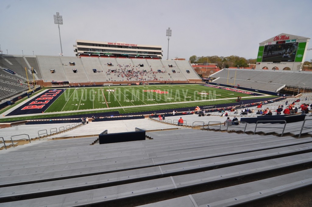 Seating Section Q VaughtHemingway Stadium Ole Miss Football