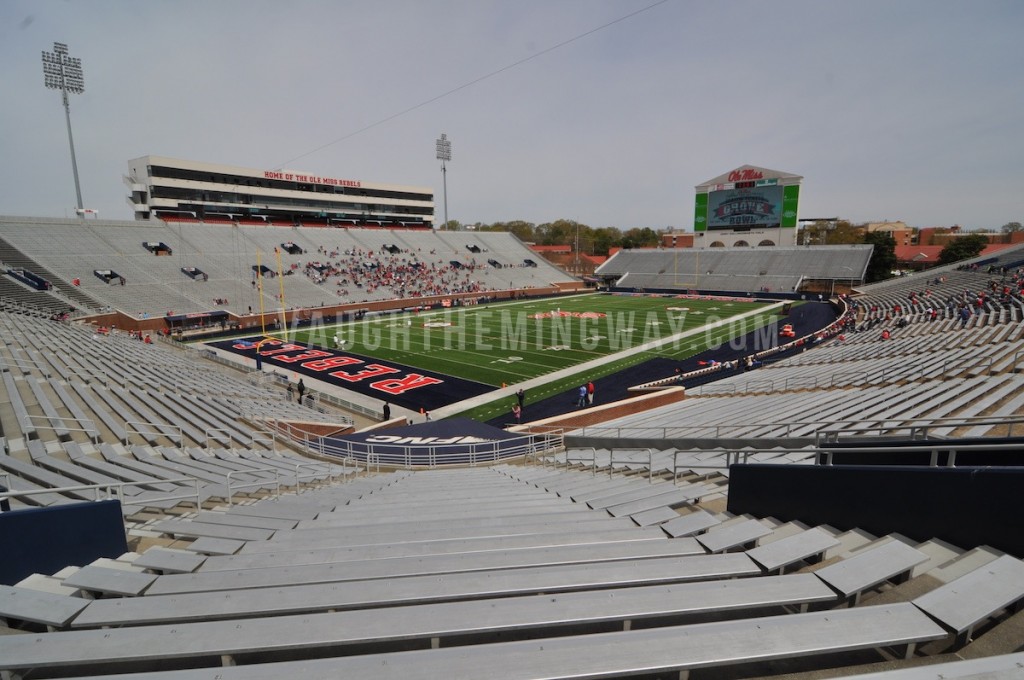 Seating Section S2 | Vaught-Hemingway Stadium | Ole Miss Football